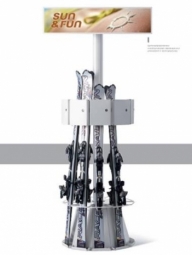 Уличный запираемый стеллаж RONDO