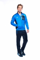 Костюм спортивный мужской (голубой/синий)