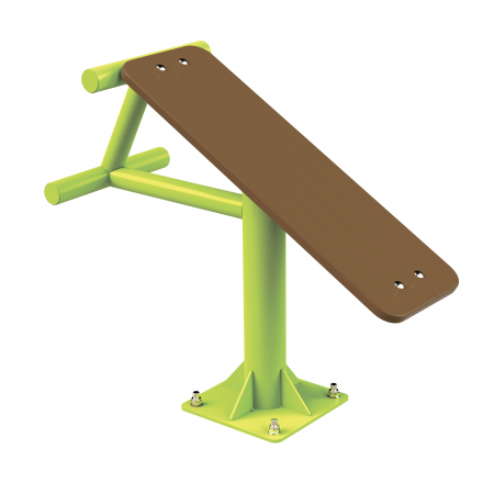 Тренажер уличный Скамья для пресса, ZSO