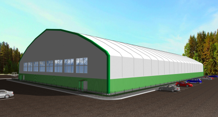 Крытый футбольный манеж с полем 60х40